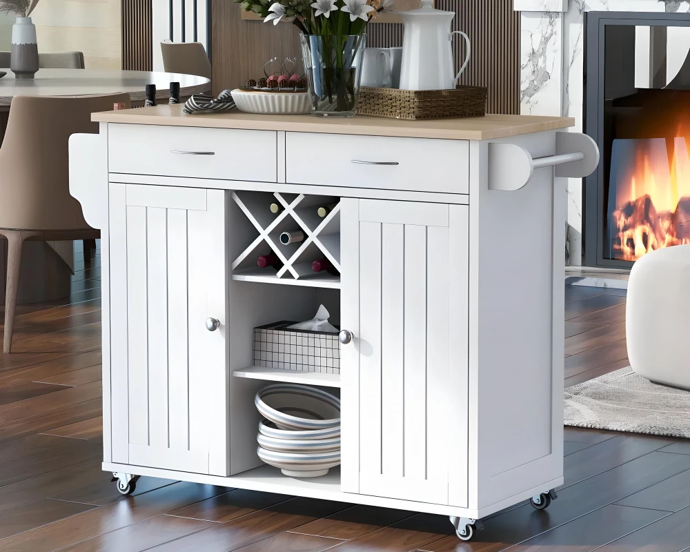 kitchen island with drawers
